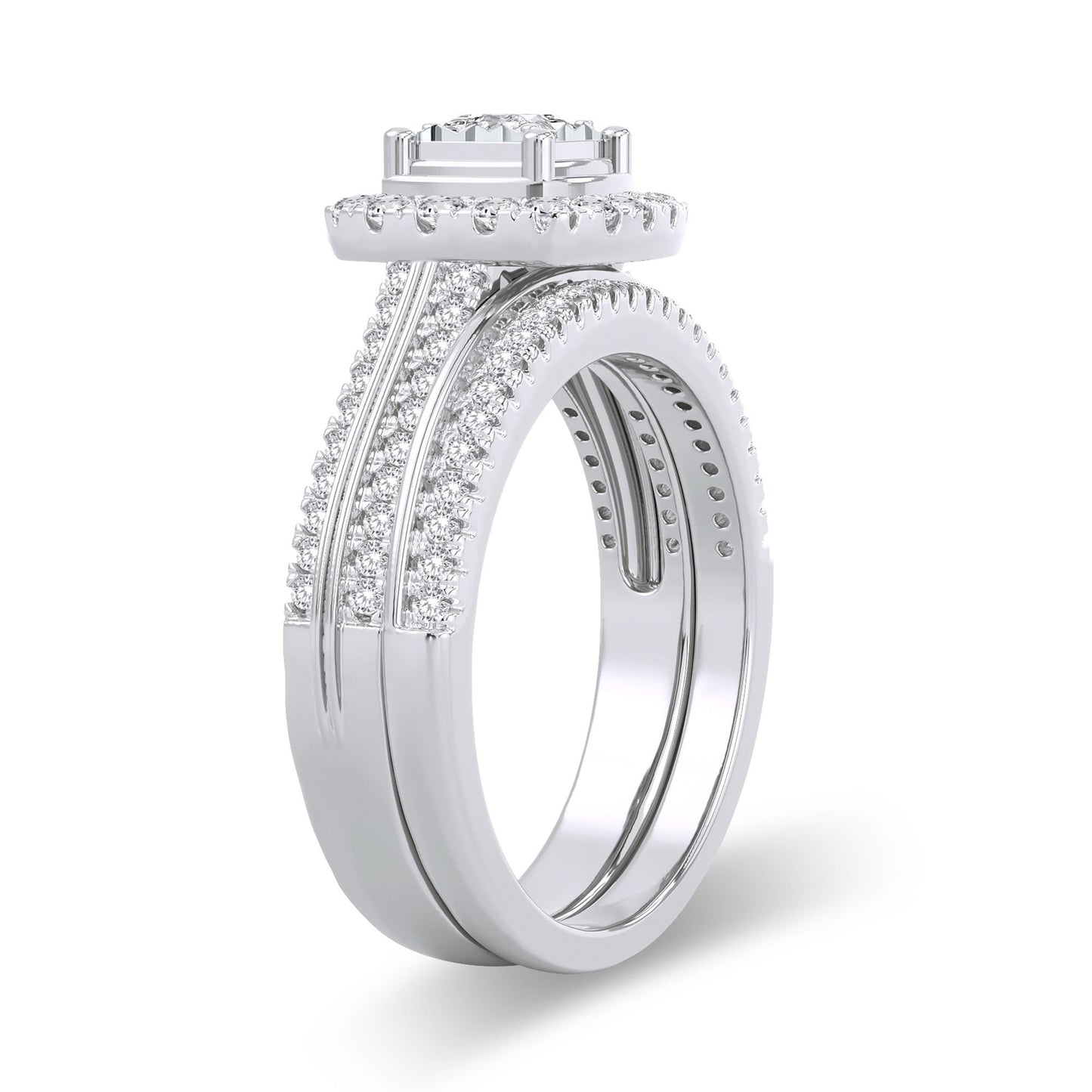 Lab-Grown Diamond 14k 0.64CT Diamond Bridal Ring