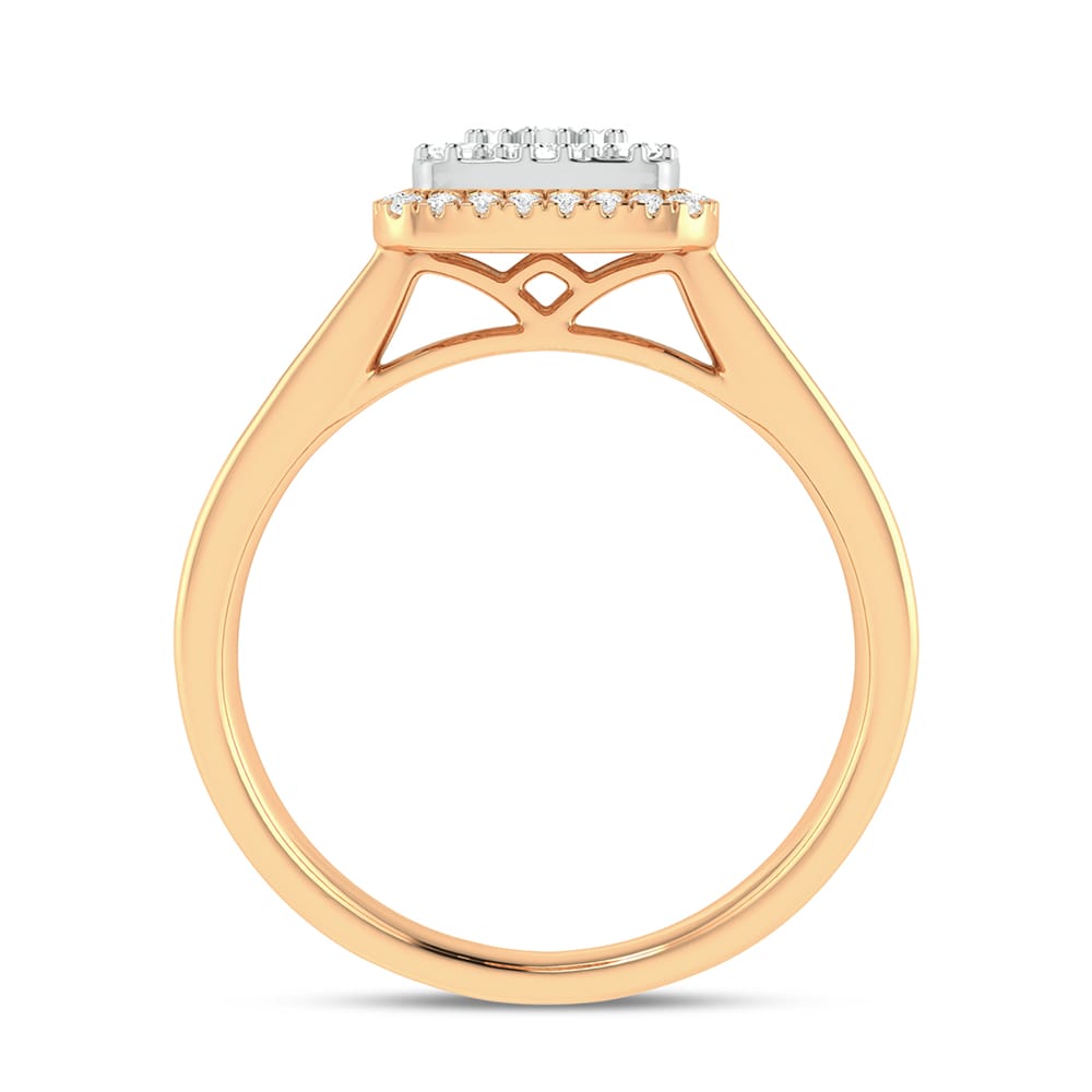 14K Yellow Gold 0.25ct Fashion Ring